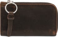 AIMEE Moxy Snake Embossed Leather Slim Wallet