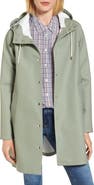 Stutterheim Mosebacke Hooded Long Sleeve Raincoat