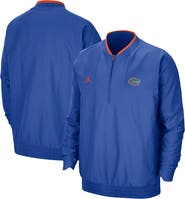 Jordan Brand Men's Jordan Brand Royal Florida Gators 2021 Coach Half-Zip Jacket