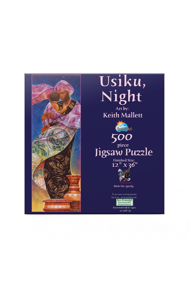 Sunsout Usiku Night 500 piece Jigsaw Puzzle for Adults, Alternate, color, Multicolor