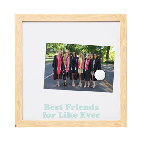 Best Friends Magnetic Frame White