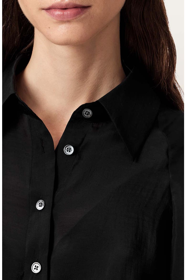 Cory Long Sleeve Shirt, Alternate, color, BLACK