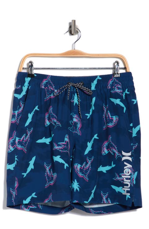 Shark Wave Volley Swim Shorts