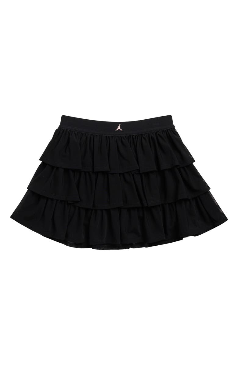 Jordan Kids' Tulle Skort, Main, color, Black