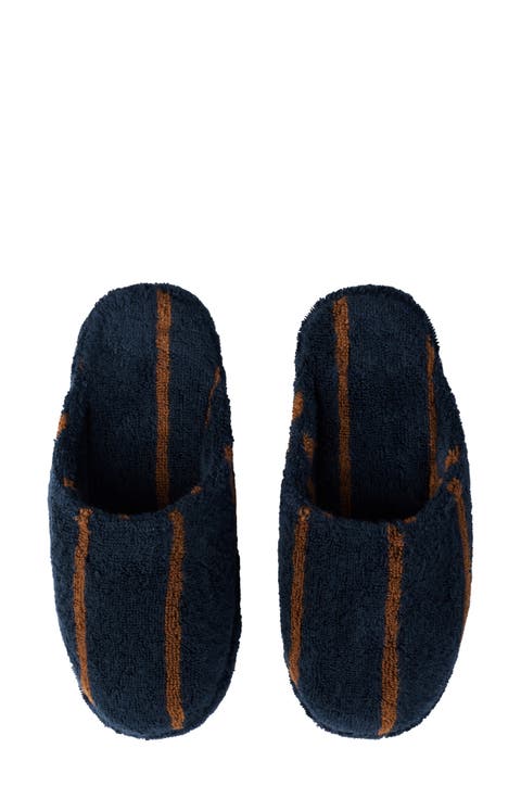 Turkish Cotton Stripe Slipper