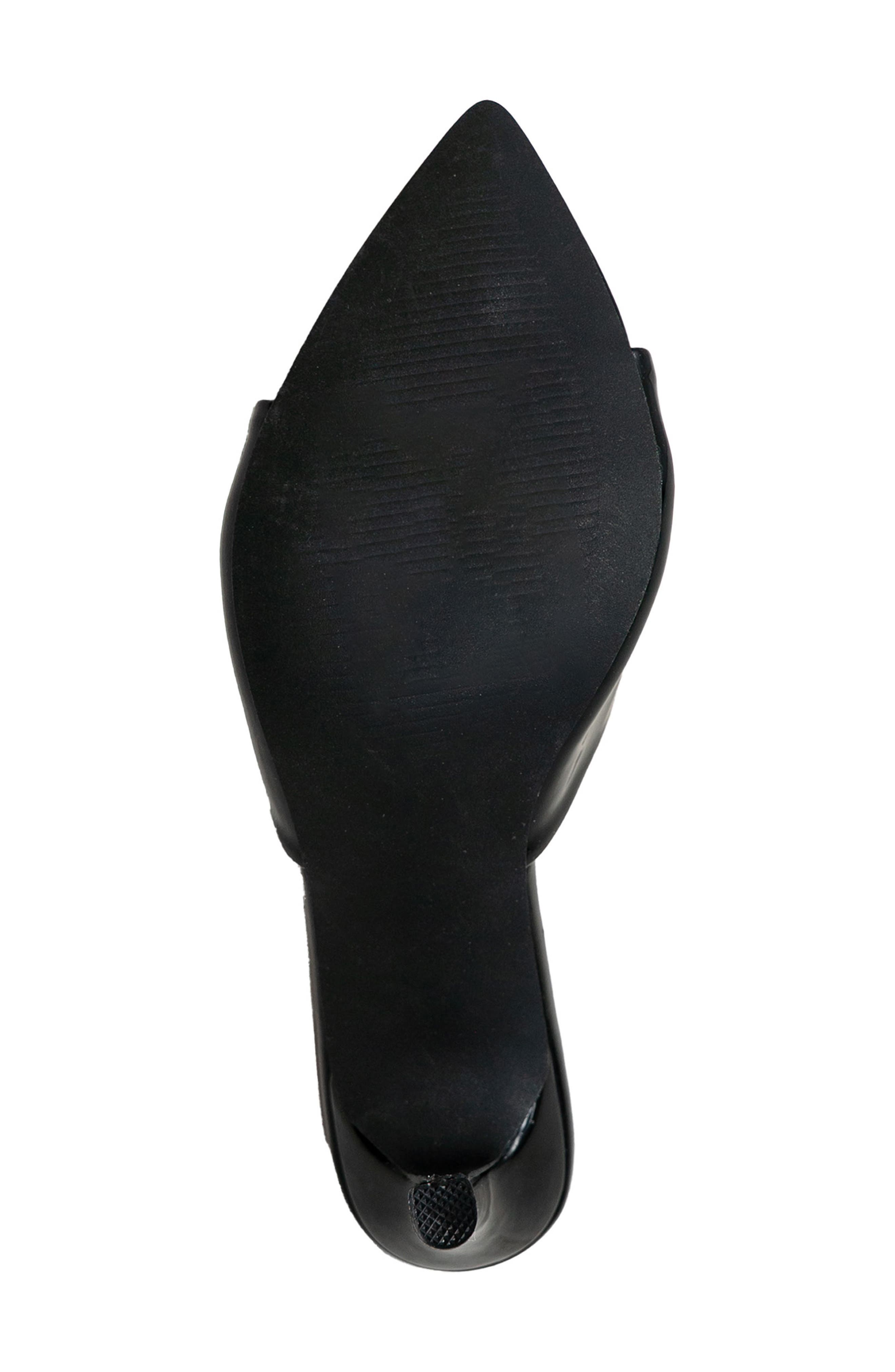 CHASE AND CHLOE Glossy Finish Stiletto Sandal, Alternate, color, Black Patent