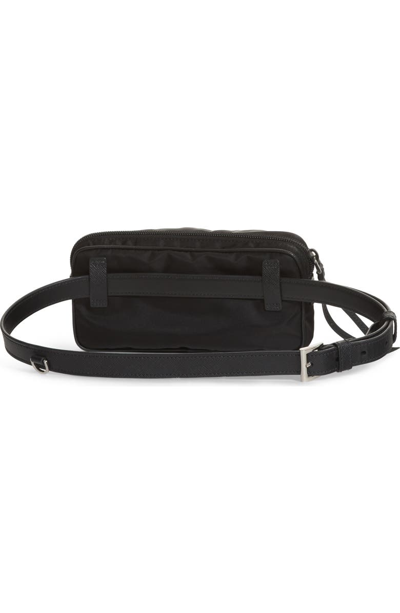 Prada Small Nylon Belt Bag, Alternate, color,