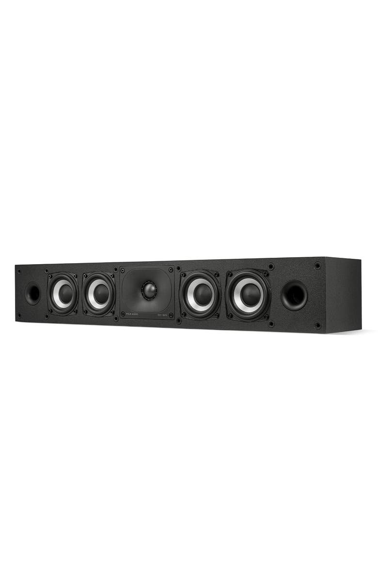 Monitor XT35 Low-Profile Center Channel Speaker, Alternate, color, Black