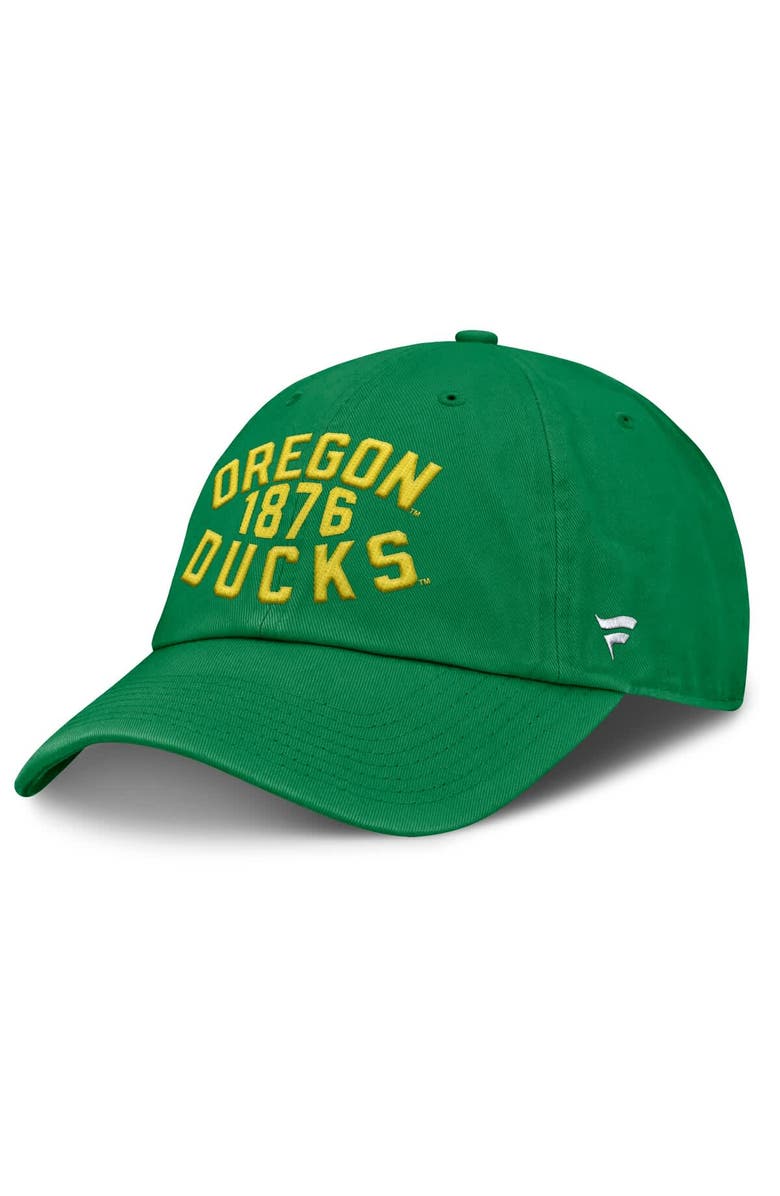 FANATICS Men's Fanatics Green Oregon Ducks Archer Adjustable Hat, Main, color, Green