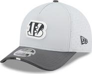 New Era Men's New Era  Gray/Graphite Cincinnati Bengals 2025 NFL Training Camp A-Frame 9FORTY Adjustable Hat