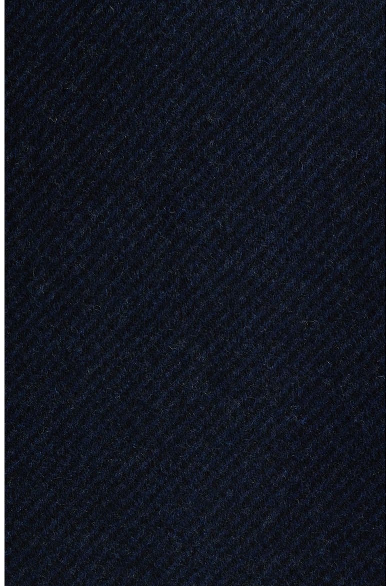 Everett Wool Blend Twill Peacoat, Alternate, color, NAVY TWILL