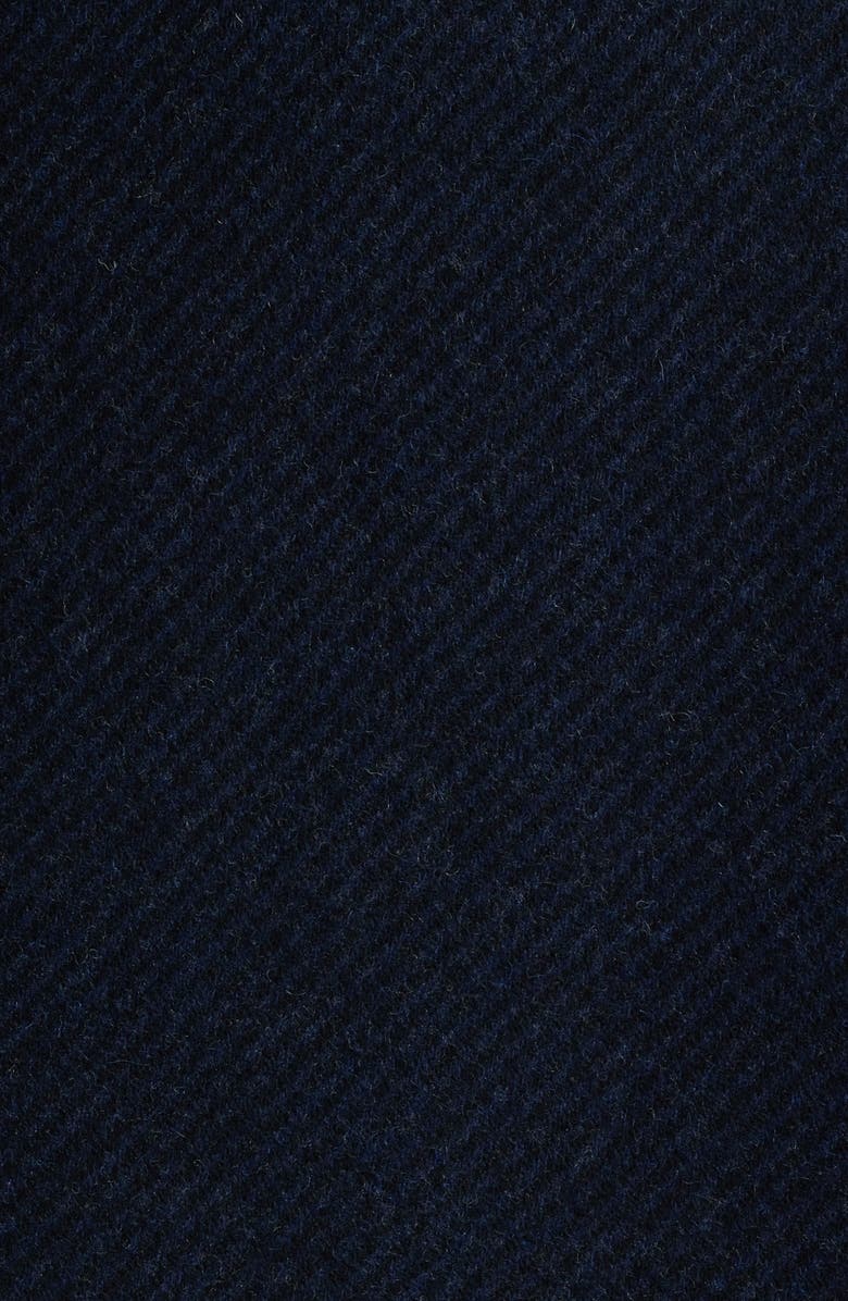 Hart Schaffner Marx Everett Wool Blend Twill Peacoat, Alternate, color, Navy Twill