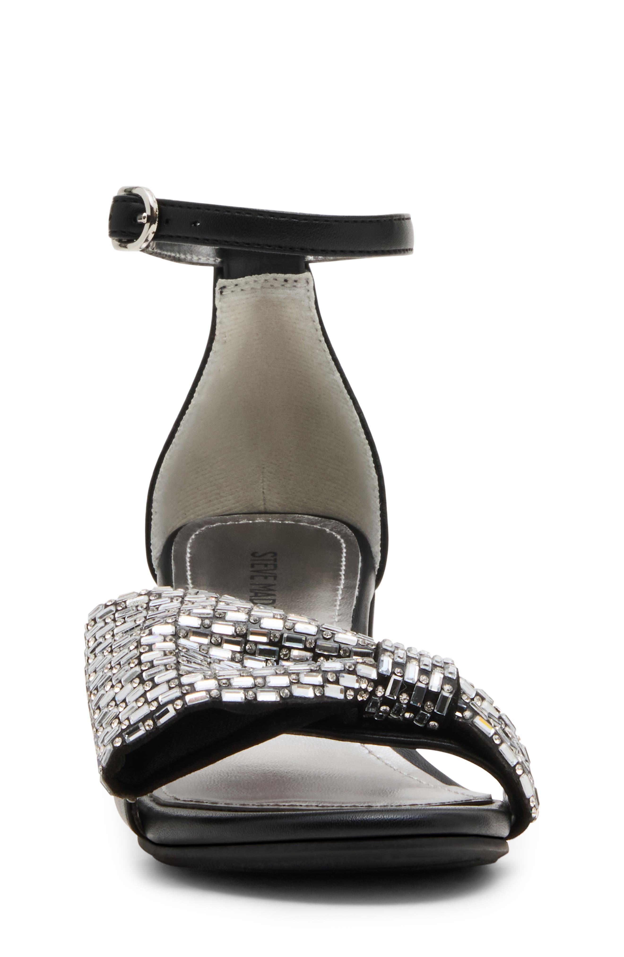 Steve Madden Kids' Jabigal Ankle Strap Sandal, Alternate, color, Black