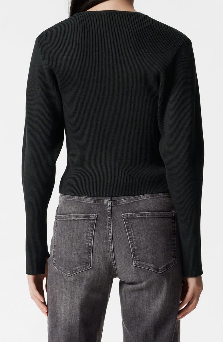 & Other Stories Fitted Rib Cardigan, Alternate, color, 