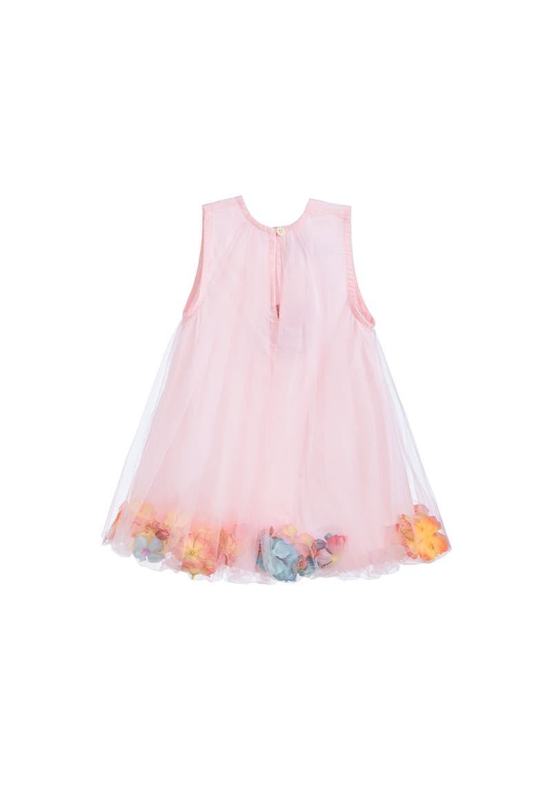 Floral Layered Sleeveless Dress, Alternate, color, Pink
