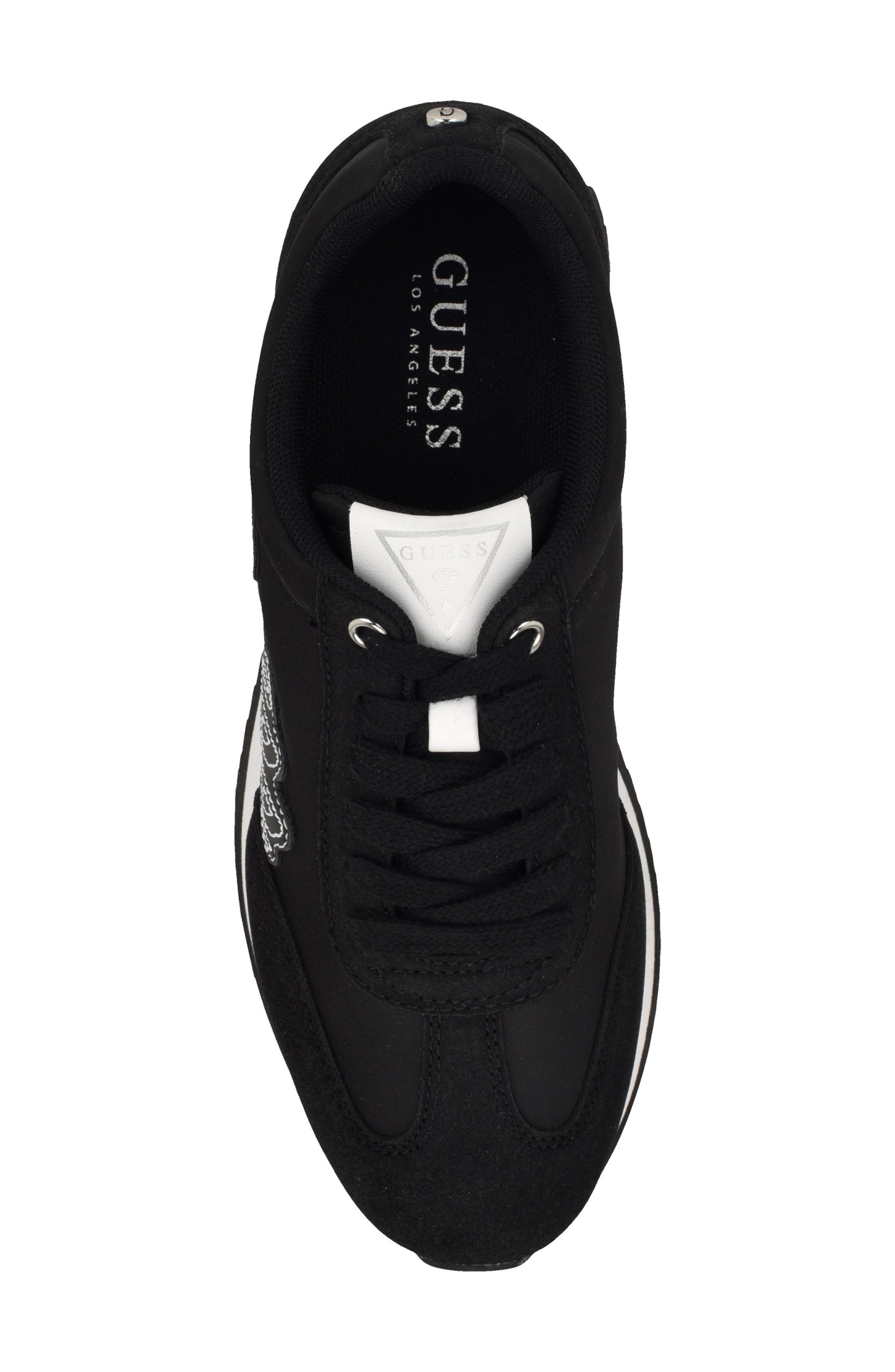 GUESS Fierra Sneaker, Alternate, color, Black