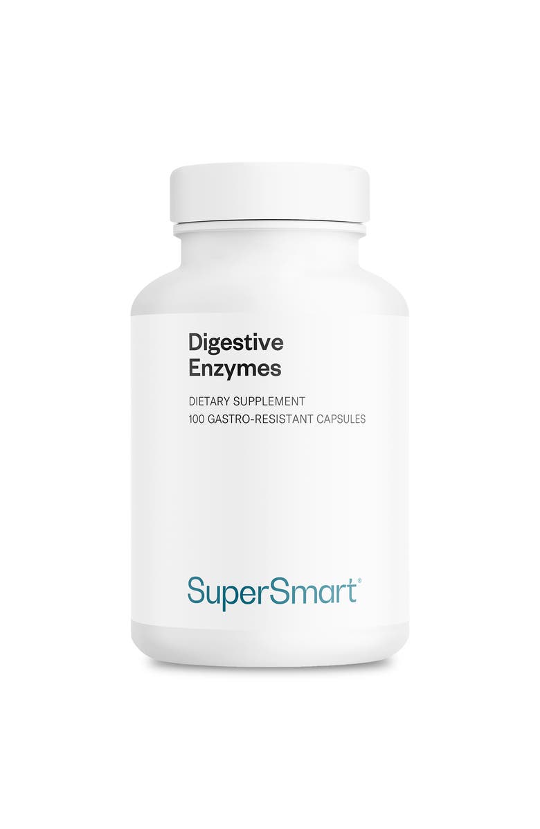 SuperSmart Digestive Enzymes, Main, color, NO COLOR