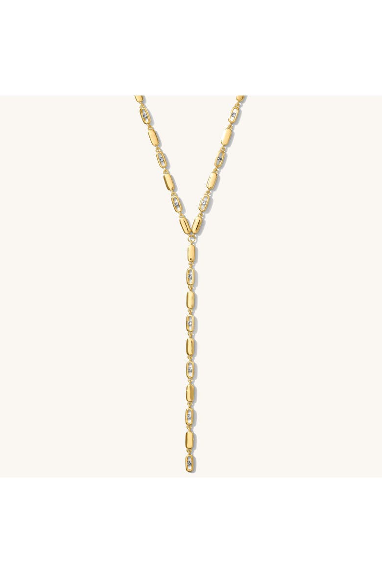 Nellie Lariat Necklace, Main, color, Gold