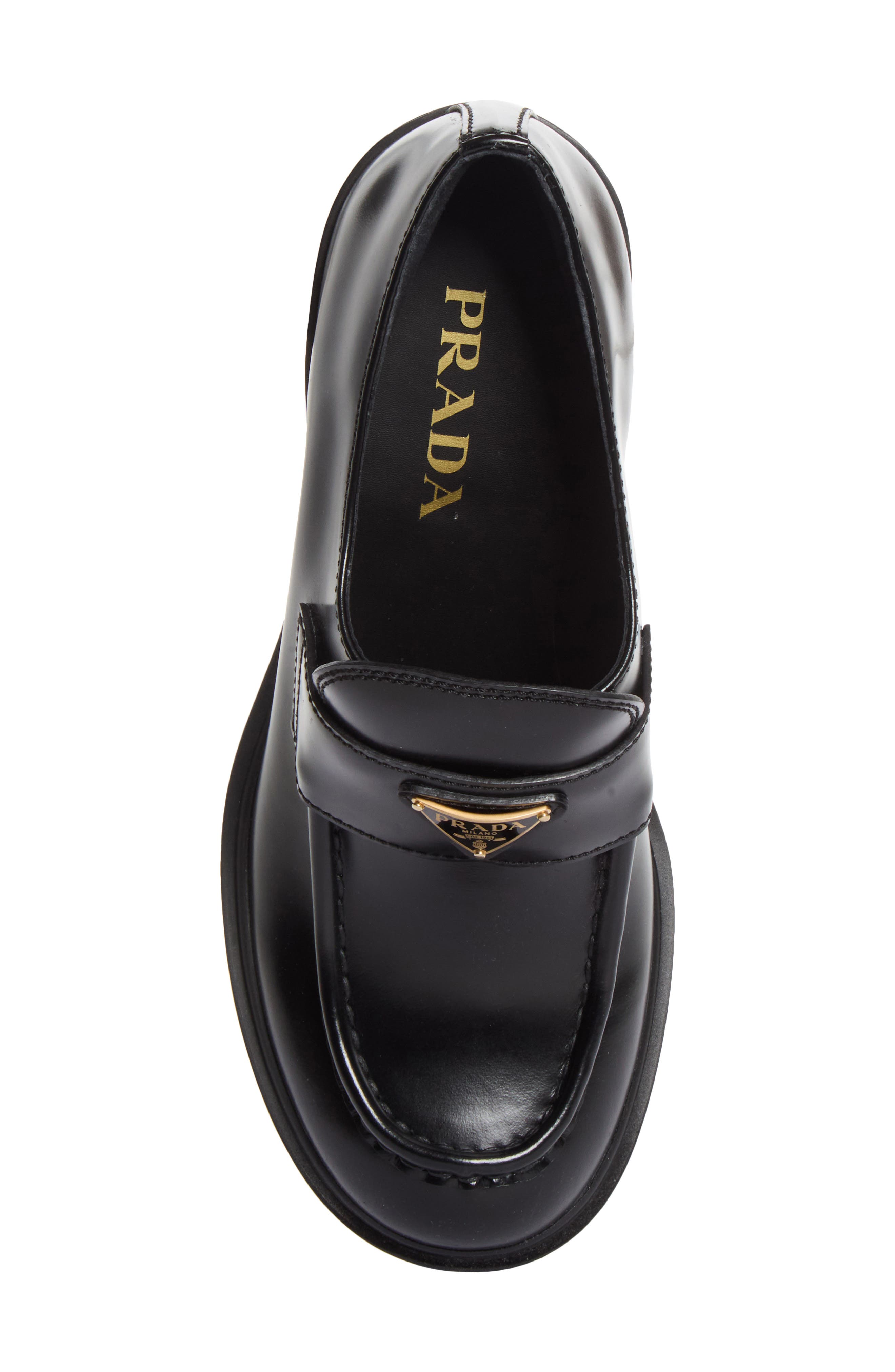 Lug Sole Loafer Pump, Alternate, color, F0002 NERO