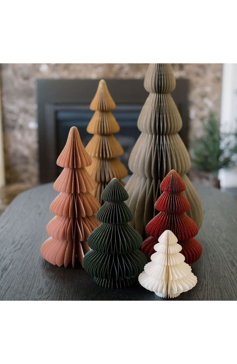 CG Hunter Assorted Paper Trees, Alternate, color, Holiday Colors