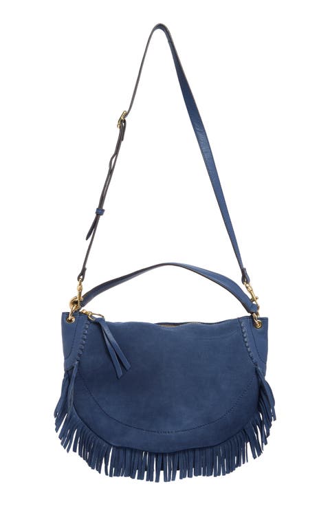 Dante Fringe Leather Shoulder Bag