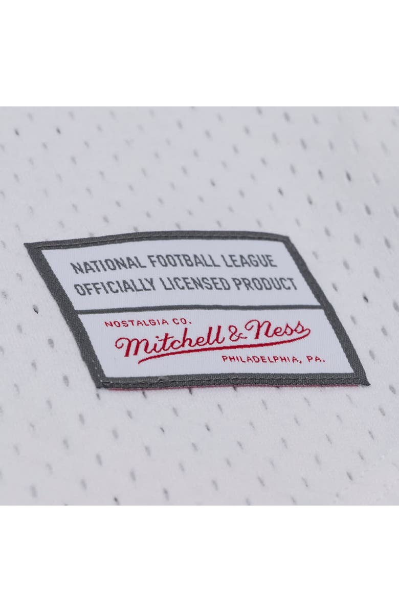 Mitchell & Ness Men's Mitchell & Ness White Las Vegas Raiders Monochrome Mesh Full-Button Baseball Jersey, Alternate, color, White