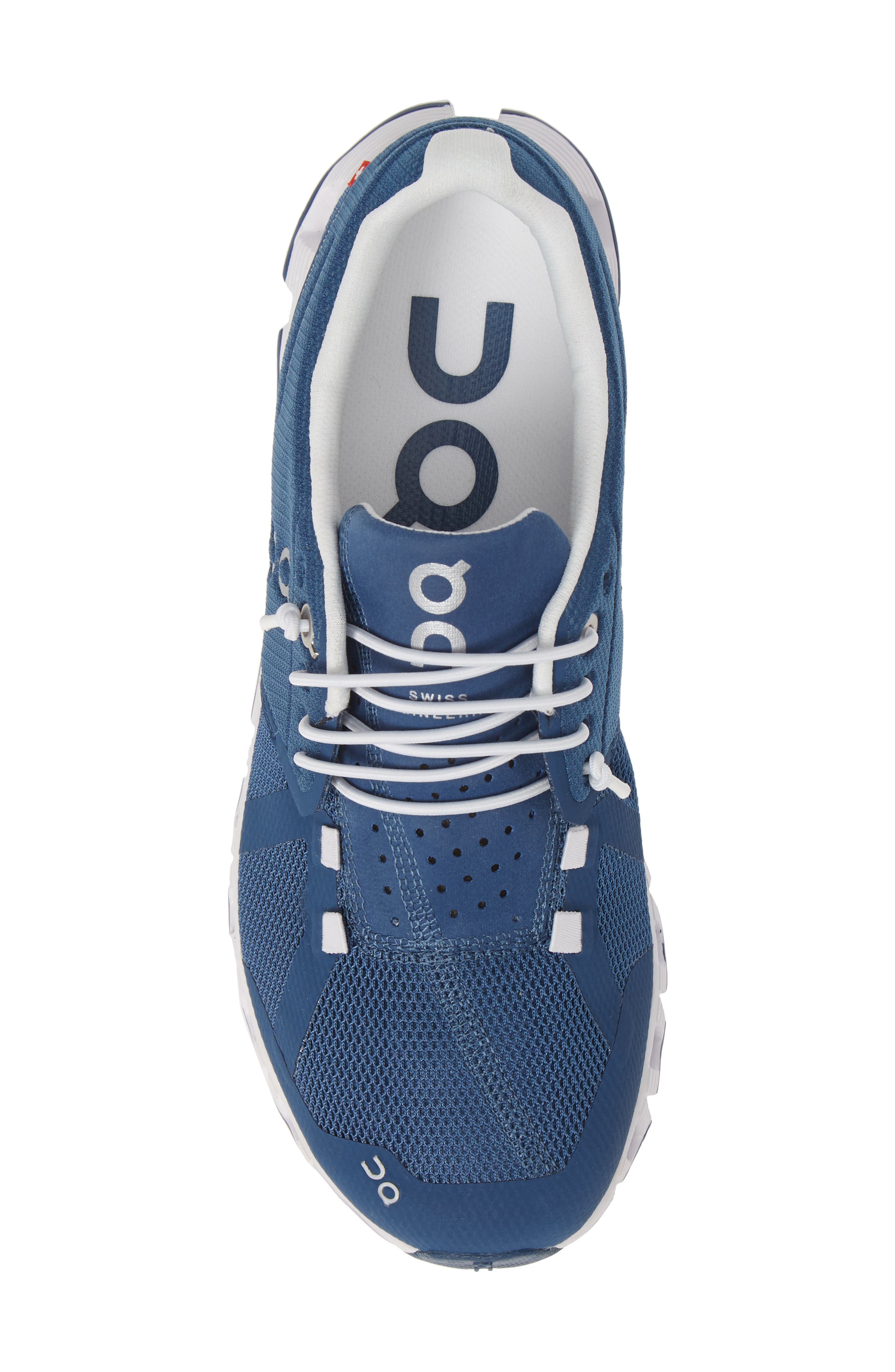 Cloud Running Shoe - Women, Alternate, color, DENIM/WHITE