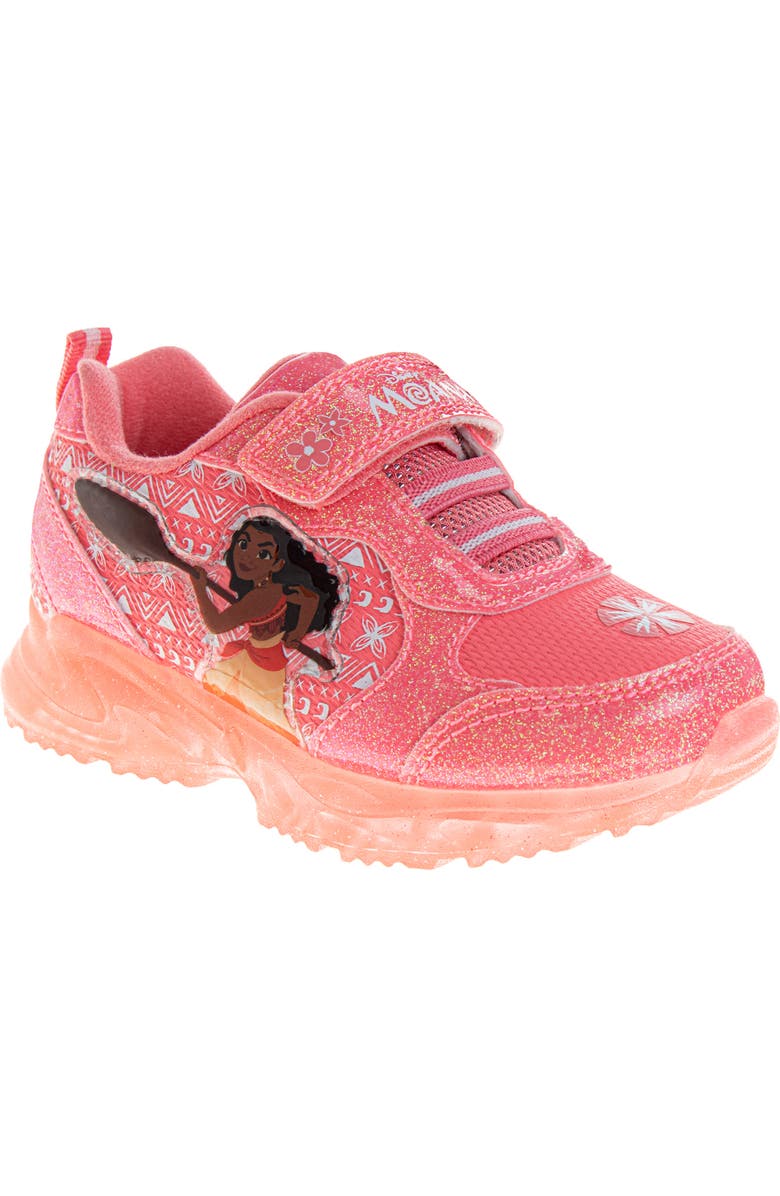 JOSMO Kids' Disney Moana Sneaker, Main, color, Coral