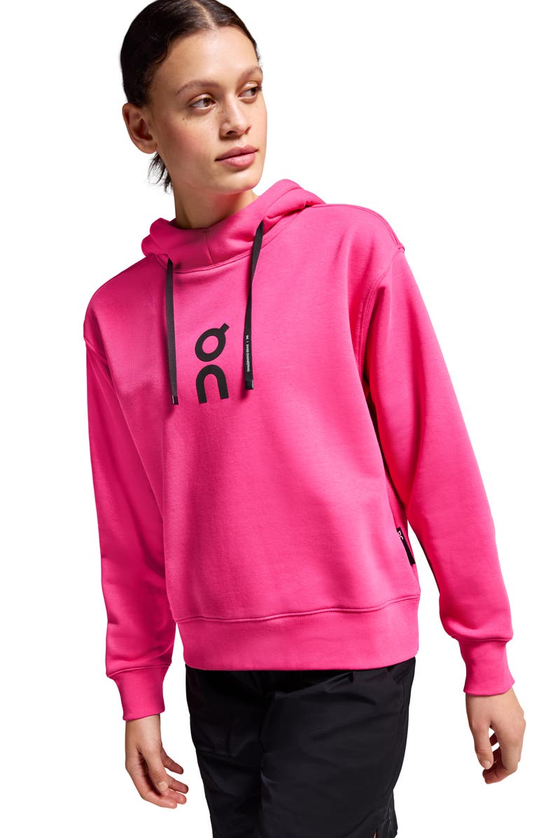 On Club Cotton Blend Hoodie, Alternate, color, 