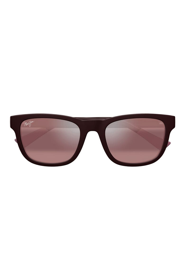 Kapii 56mm PolarizedPlus2® Square Sunglasses, Main, color, RED