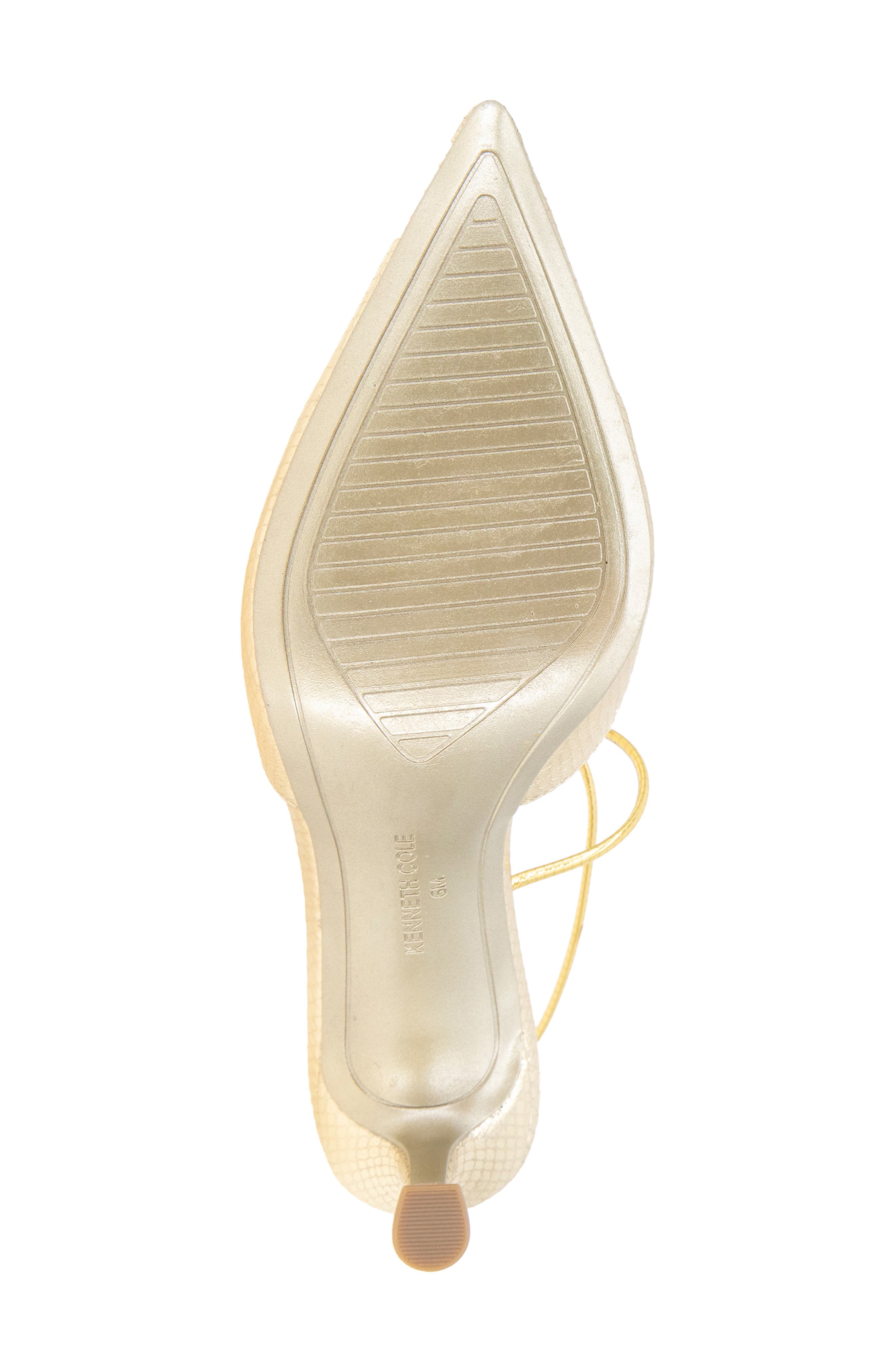 Umi Snakeskin Embossed Pointed Toe Pump