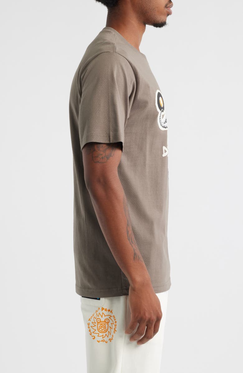 VIC GARCIA WORLD Move Different Graphic T-Shirt, Alternate, color, Graphite