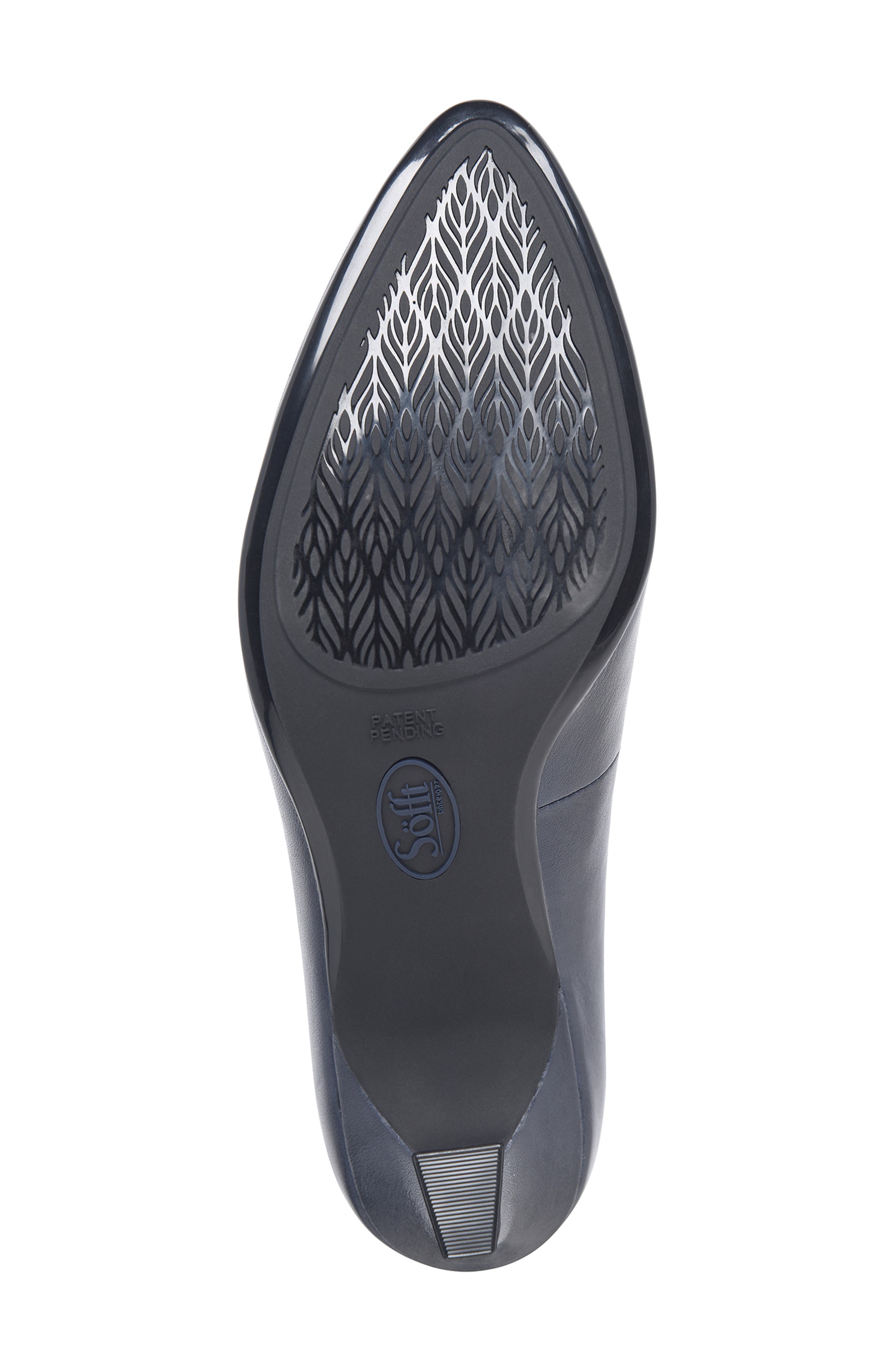 Söfft Samy Pointed Toe Pump, Alternate, color, Sky Navy