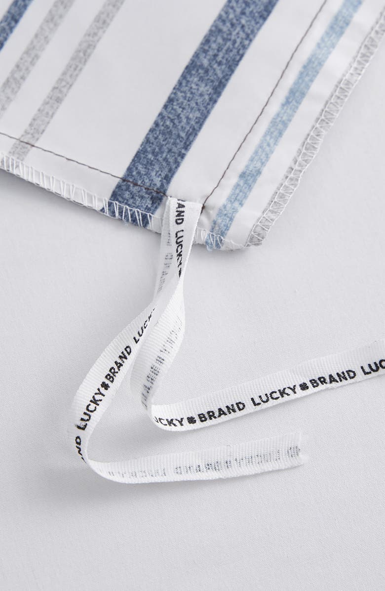 Lucky Brand Monterey Stripe 3-Piece Duvet Set, Alternate, color, Monterey Duvet Set