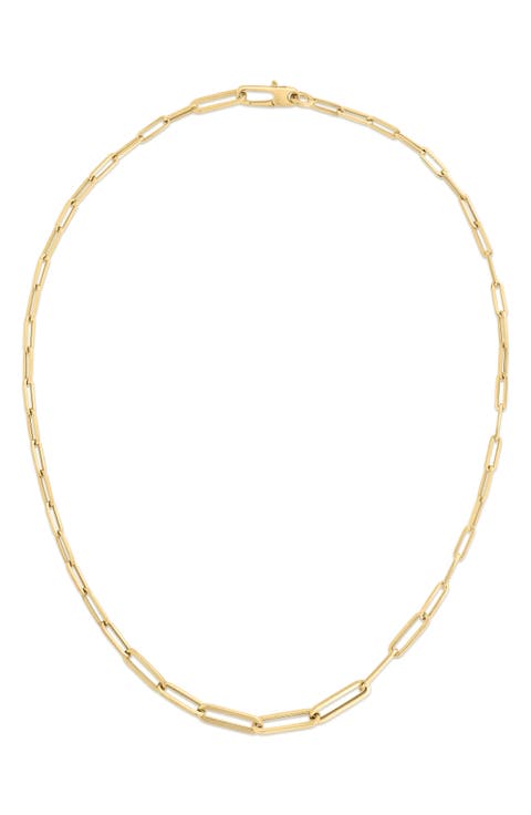 Oro Open Link Necklace