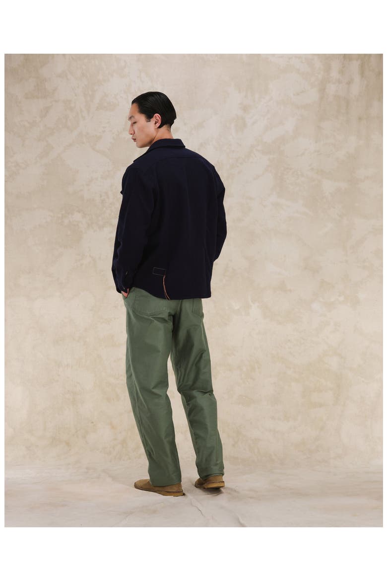 Kenny Wool Overshirt, Alternate, color, NAVY