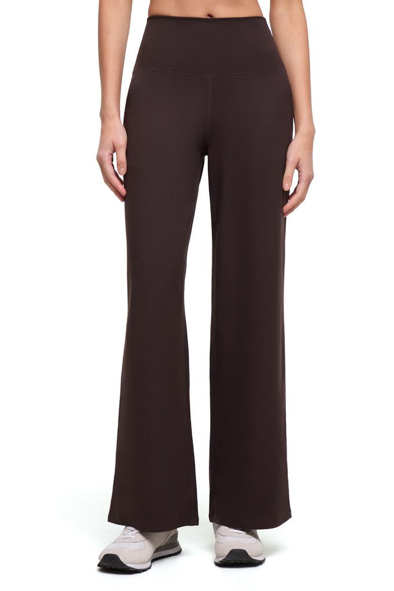 Gabbi Flare Sweatpants, Main, color, CHOCOLATE BROWN TORTE