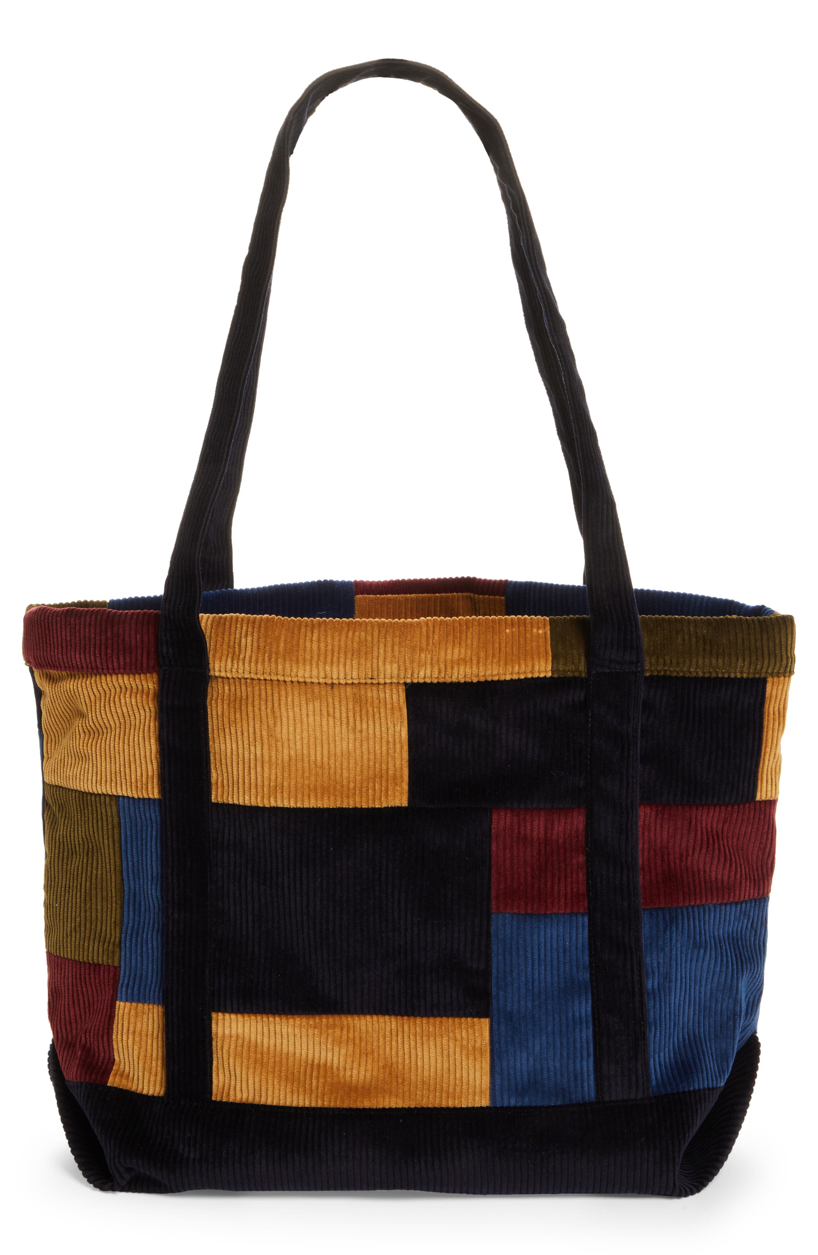 Baracuta x Noah Patchwork Corduroy Tote, Alternate, color, 