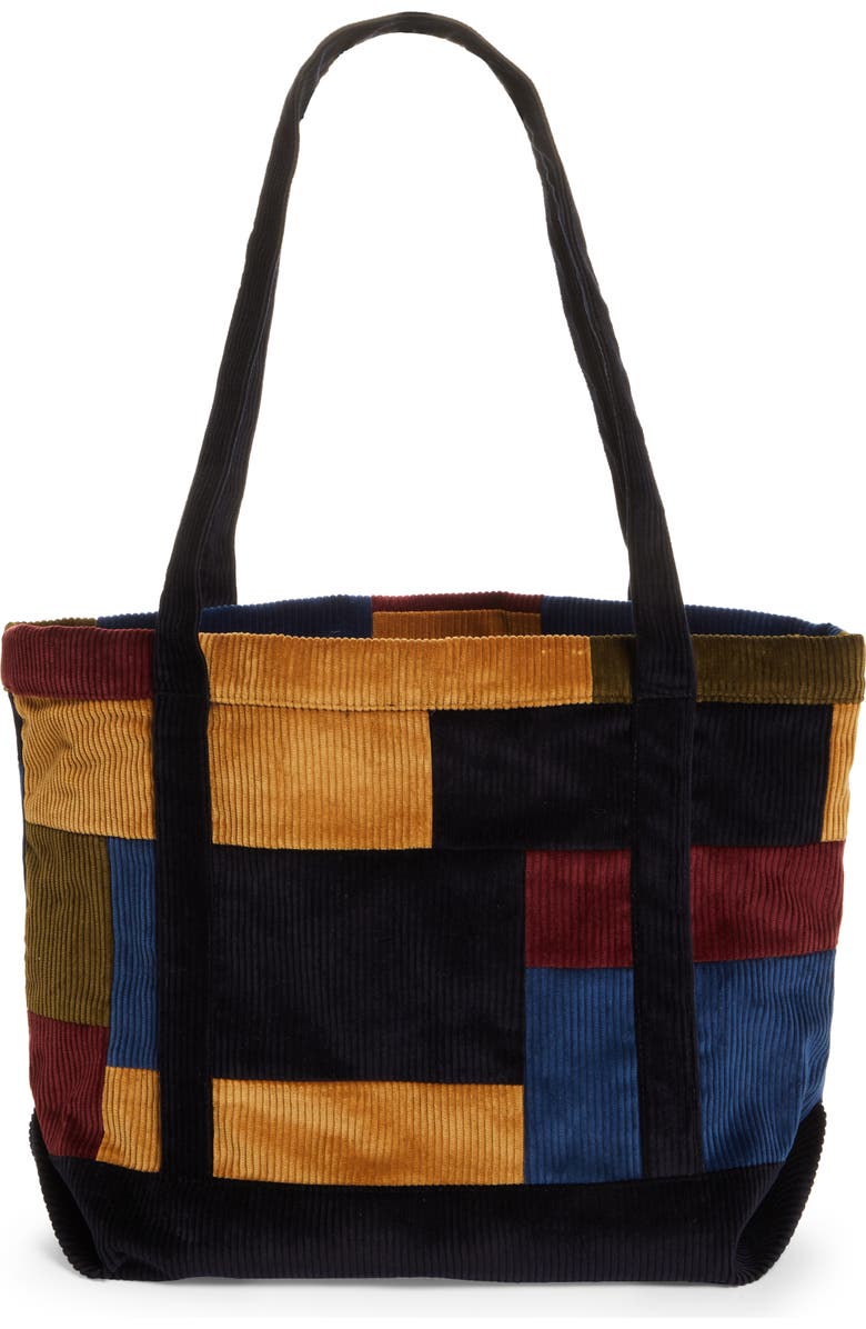 Baracuta x Noah Patchwork Corduroy Tote, Alternate, color,