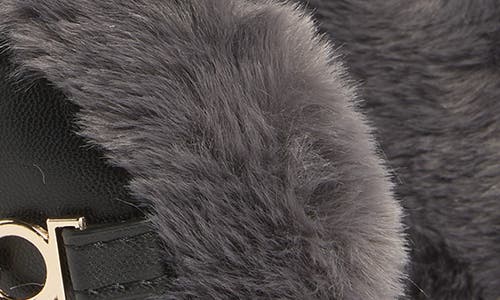 Vince Camuto Faux Fur Earmuffs In Black