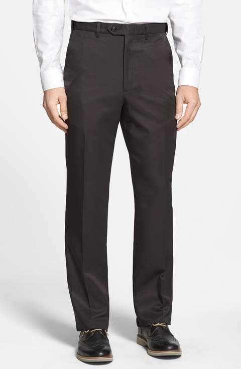 Men's Classic Fit Black Pants | Nordstrom Men's Classic Fit Black Pants | Nordstrom