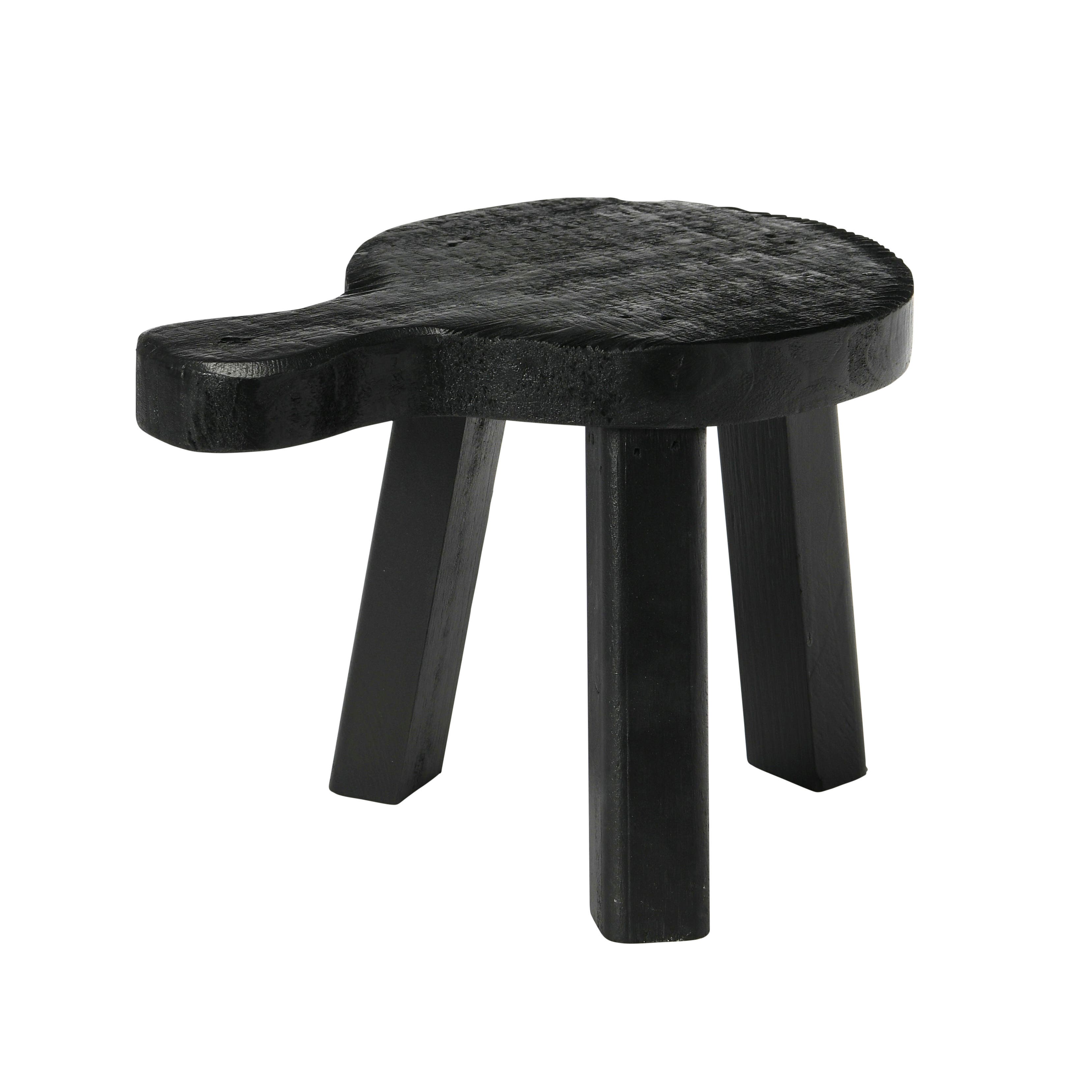 Round Black
