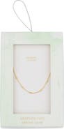Argento Vivo Sterling Silver Bar Station Chain Necklace