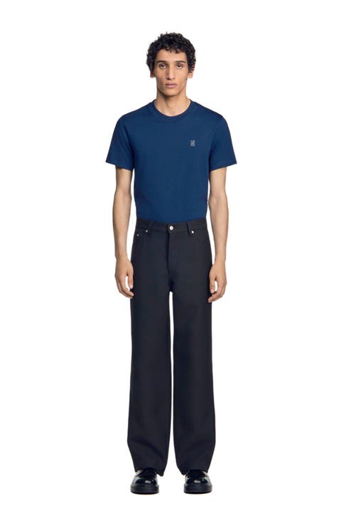 Straight-leg 5-pocket Trousers