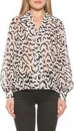 Alexia Admor Mila Long Sleeve Chiffon Blouse