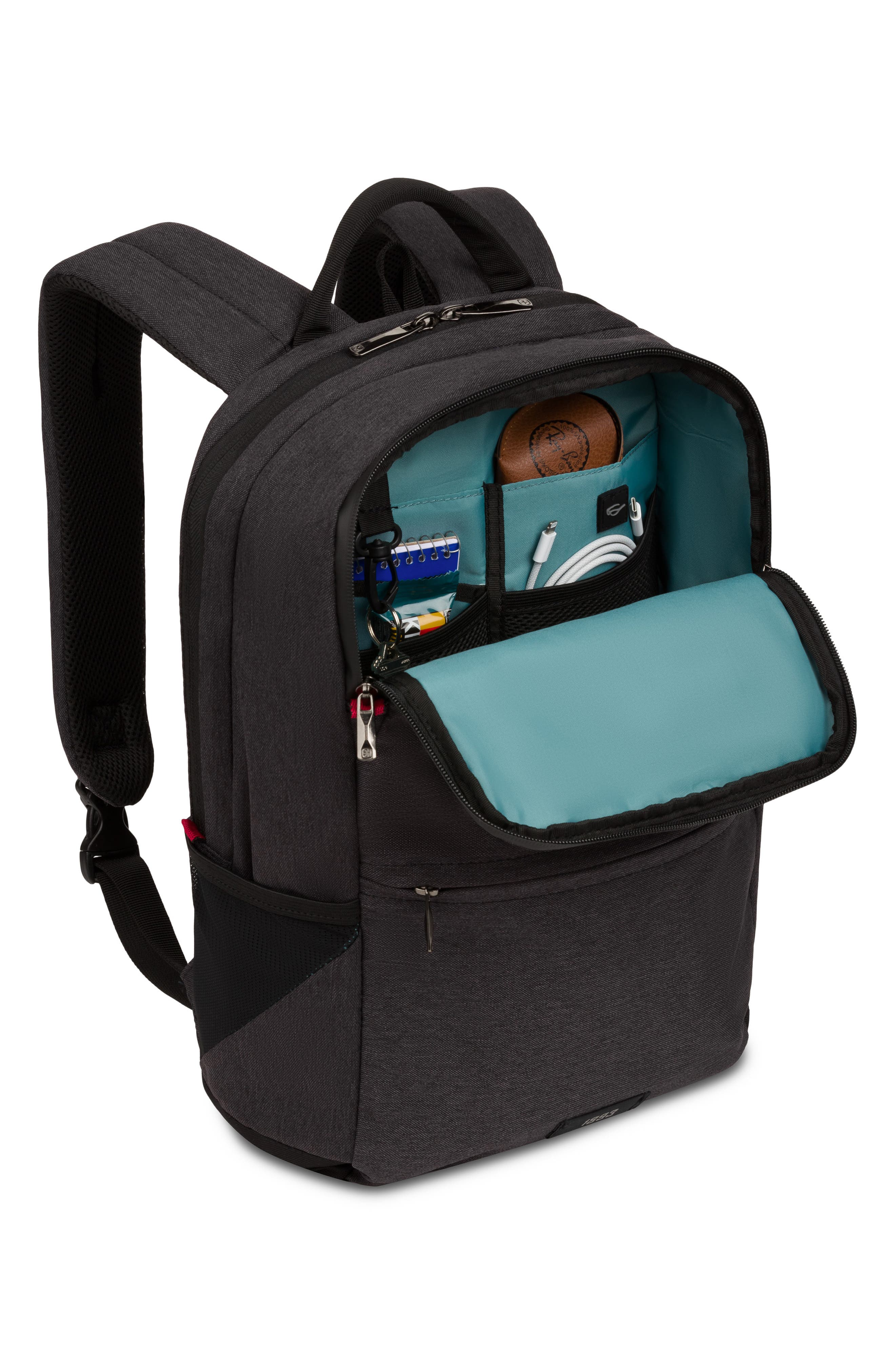 SWISSGEAR Wenger MX Reload Laptop Backpack, Alternate, color, Dk Grey