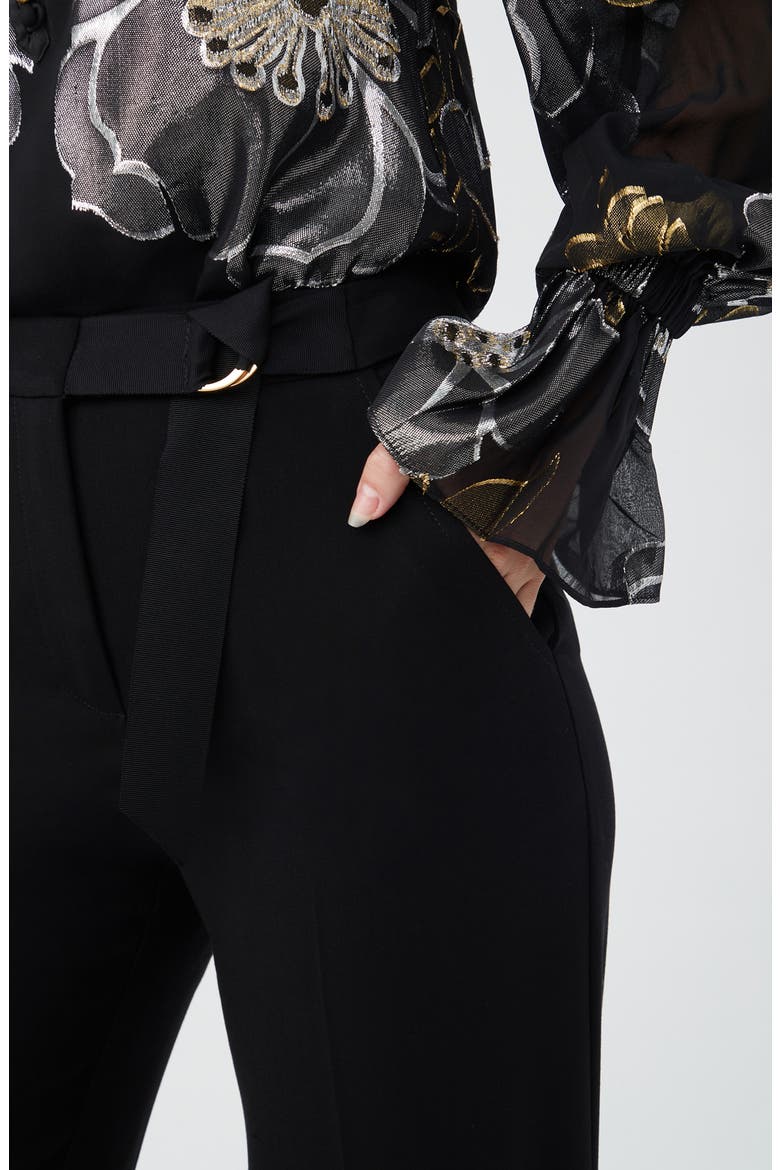 Wasabi Wide Leg Pants, Alternate, color, BLACK
