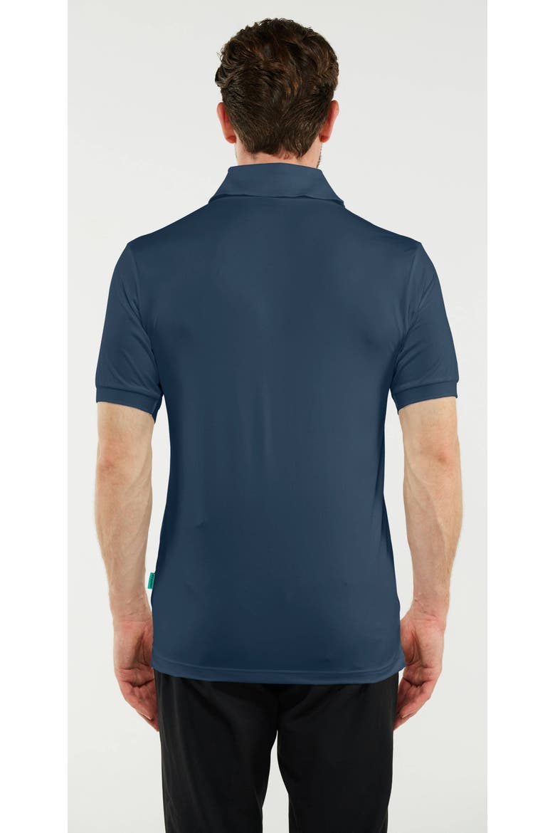 Lightweight Performance Stretch Golf Polo Shirt, Alternate, color, Dark Gray, Burgundy, Navy