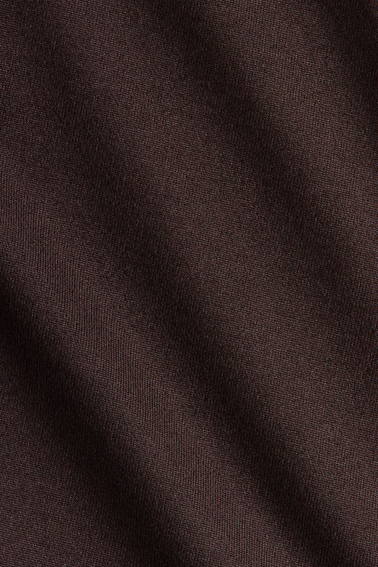 Long T-shirt Dress, Alternate, color, Dark brown