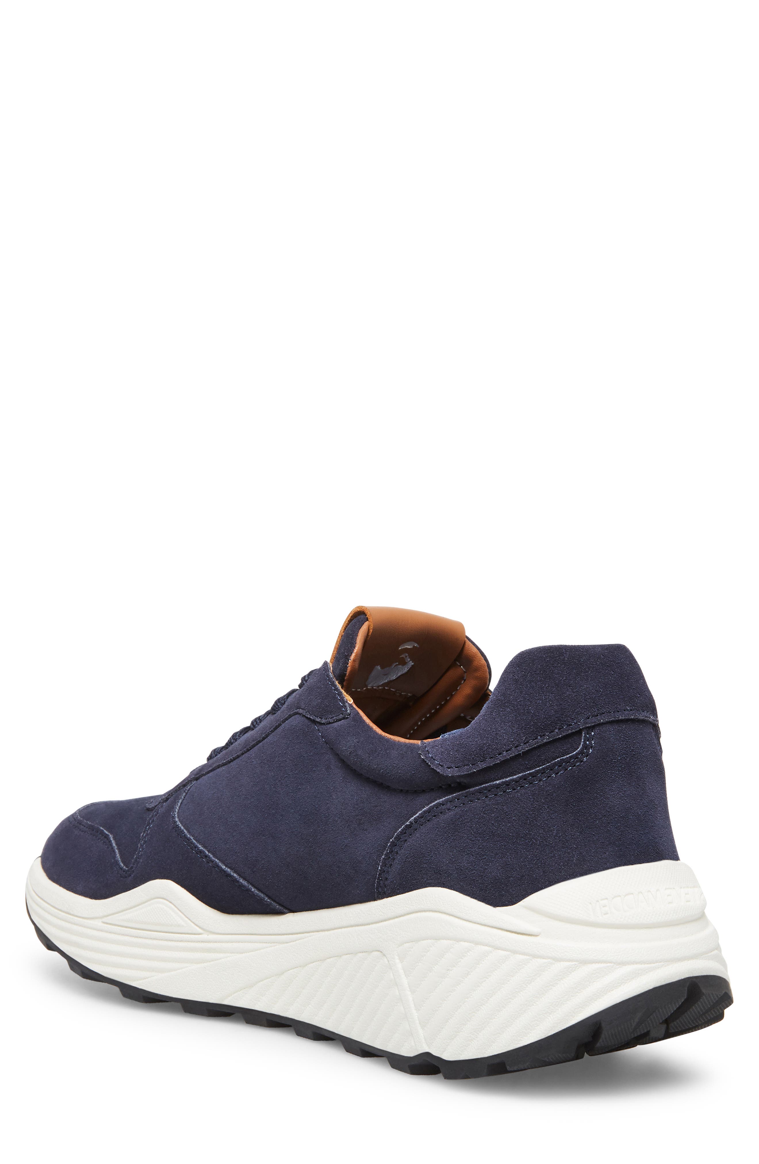 Sardan Sneaker, Alternate, color, NAVY SUEDE